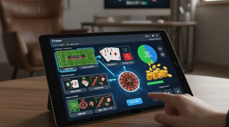 Segredos das apostas combinadas em casinos online: como aumentar as hipóteses de ganhar - 1