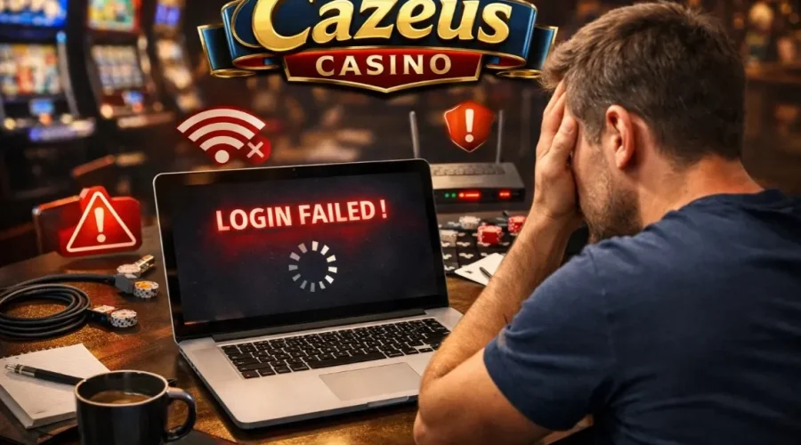 Cazeus casino login: como resolver problemas de conexão com a conta - 1
